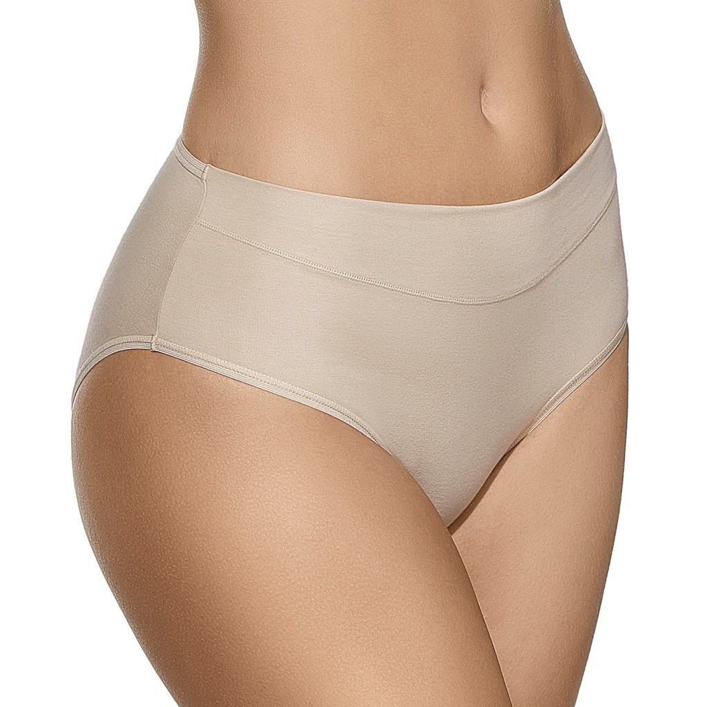 Braga alta 3137 Blanca tejido algod&oacute;n 