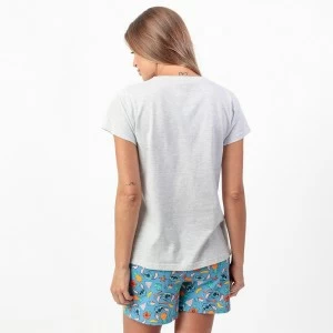 Pijama algod&oacute;n mujer estampado Stich