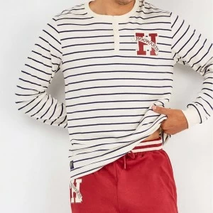 Pijama largo hombre rayas Harry Potter