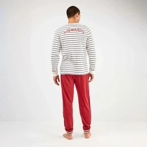 Pijama largo hombre rayas Harry Potter