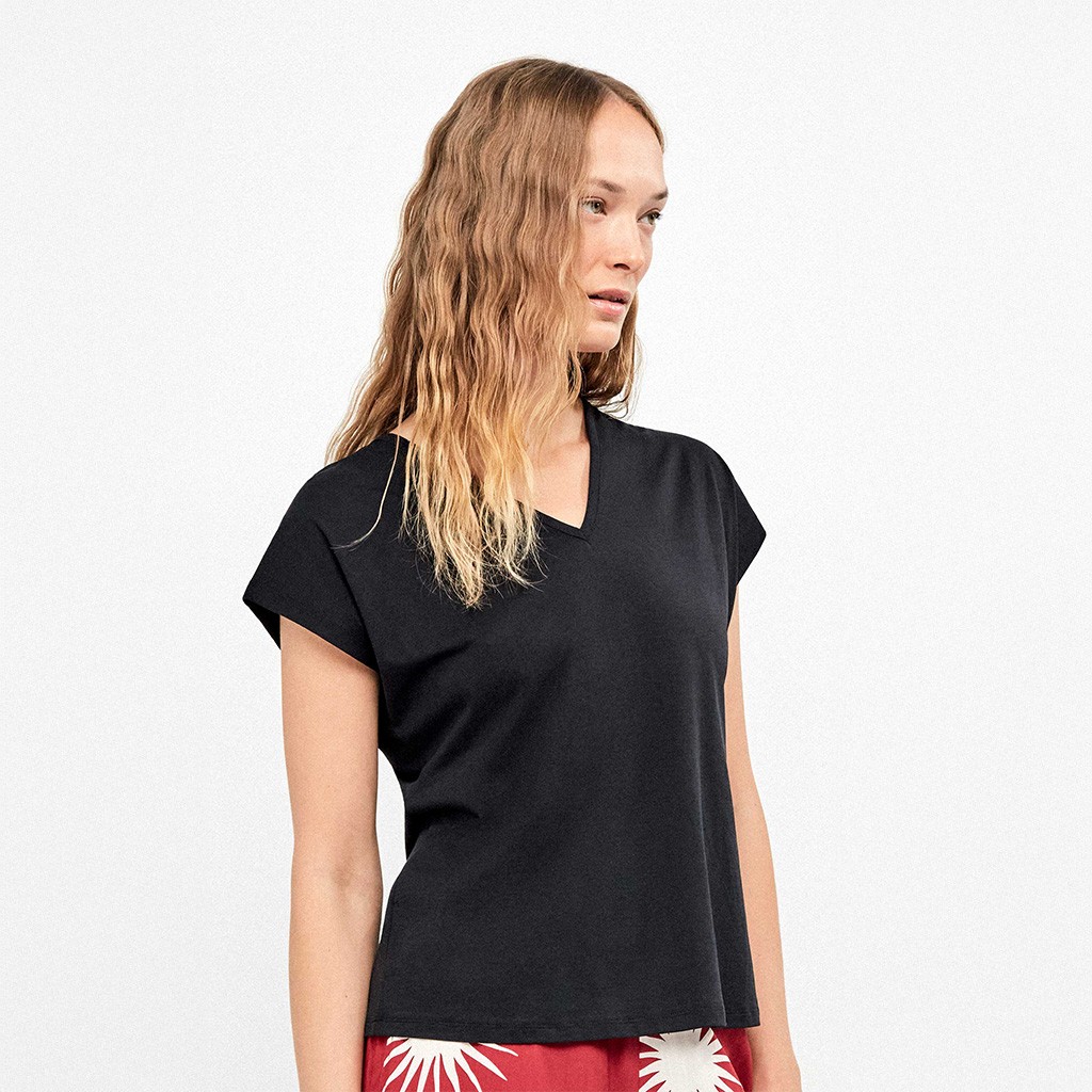 Camiseta mujer manga corta modal