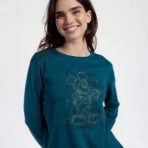 Pijama mujer estampado Mickey Mouse