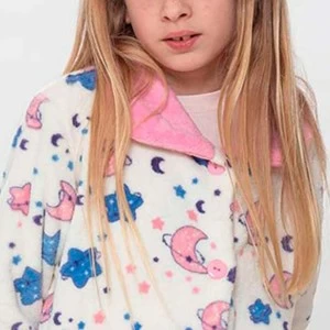 Bata ni&ntilde;a coralina estampada