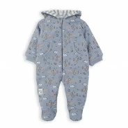 Buzo bebe algod&oacute;n guateado estampado aviones