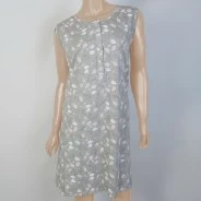 Camison mujer sin mangas estampado cuello botones