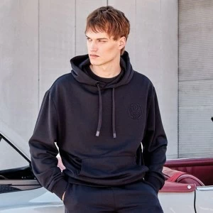Sudadera hombre capucha y bolsillo central