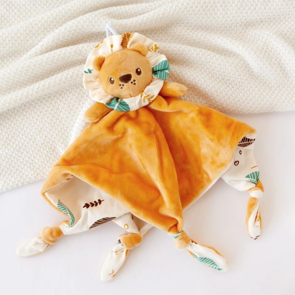 Dud&uacute; bebe leoncito suave y blandito