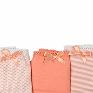 Braga mujer alta estampado salm&oacute;n pack x 3