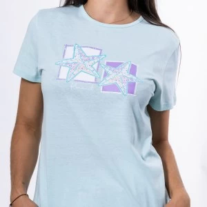 Pijama algod&oacute;n mujer manga corta