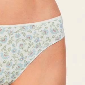 Braga bikini mujer microfibra estampada flores
