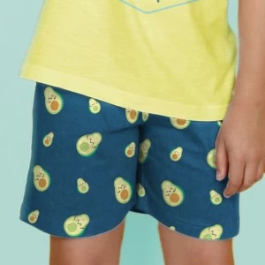 Pijama corto ni&ntilde;o aguacate