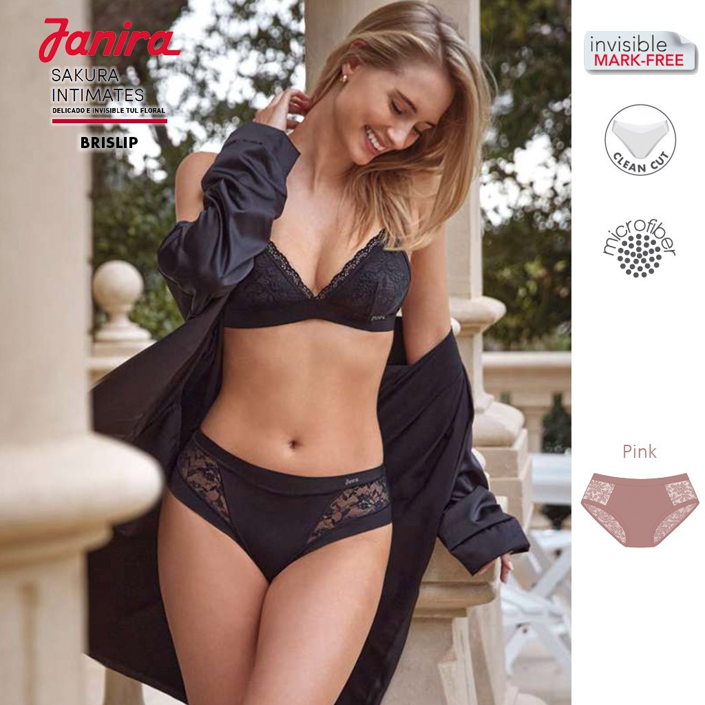 Braga mujer brislip linea de encaje floral Sakura 