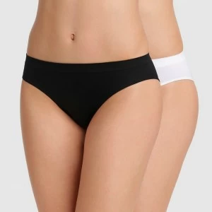 Bragas bajas sin costuras microfibra pack 2