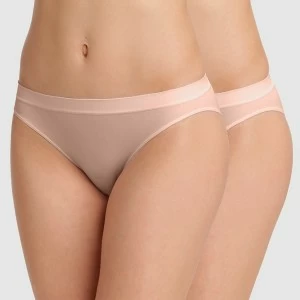 Bragas bajas sin costuras microfibra pack 2