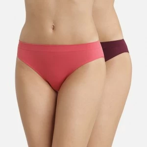 Bragas bajas sin costuras microfibra pack 2