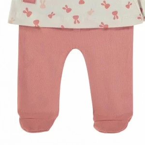 Conjunto beb&eacute; manga larga algod&oacute;n