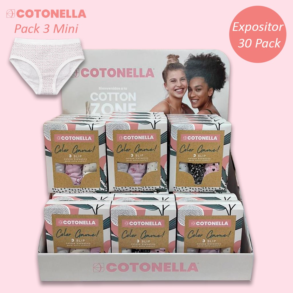 Braga MIDI expositor 30 pack de 3 surtido oferta