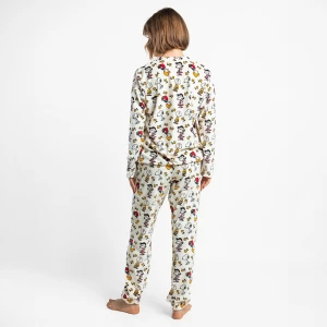 Pijama aterciopelado mujer estampado Peanuts
