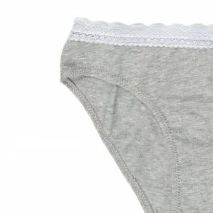 Braga bikini ni&ntilde;a de algod&oacute;n el&aacute;stico 