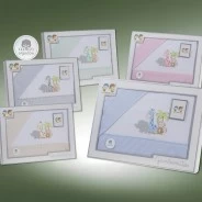 Sabanas de cuna juego de 3 piezas bordado