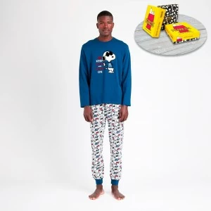 Pijama algod&oacute;n hombre dise&ntilde;o Snoopy 