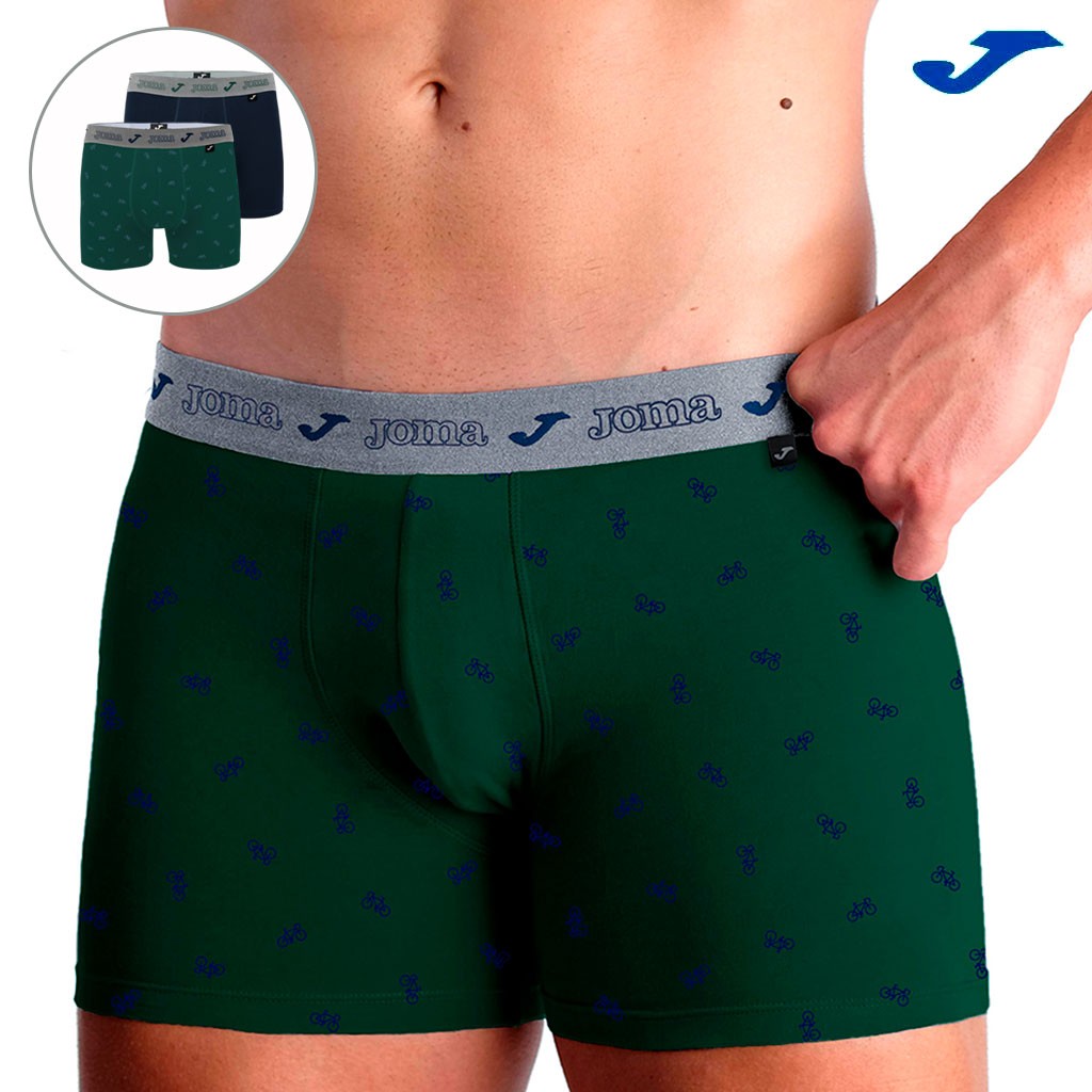 Boxer hombre estampado bicis en blister pack 2