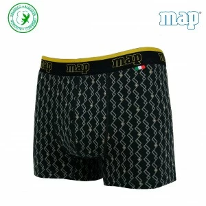 B&oacute;xer hombre algod&oacute;n org&aacute;nico estampado geometric