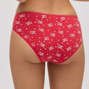 Braga midi algod&oacute;n el&aacute;stico estampado navide&ntilde;o