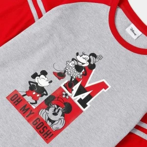 Pijama ni&ntilde;a manga larga Minnie
