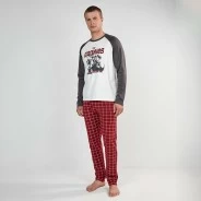 Pijama hombre manga larga dise&ntilde;o Los Goonies