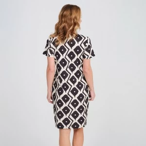 Camisola mujer punto de seda estampada