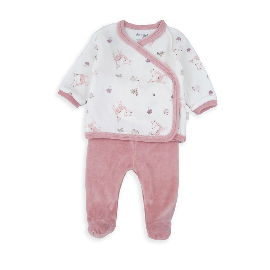 Pijama bebé estampado dos piezas