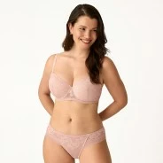 Conjunto lencero mujer tejido encaje