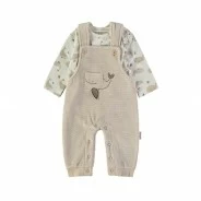 Conjunto beb&eacute; peto con camiseta