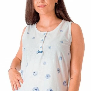 Pijama mujer hombreras estampado