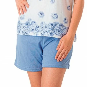 Pijama mujer hombreras estampado