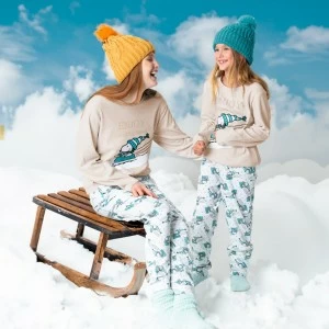 Pijama infantil manga larga Snoopy