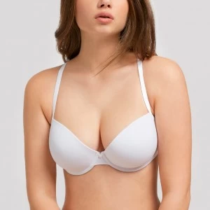 Sujetador espalda halter l&iacute;nea basics