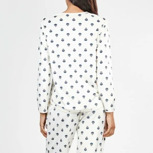 Pijama mujer estamapado tejido suave