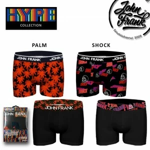 Boxer pack x 2 black id & hipe collection