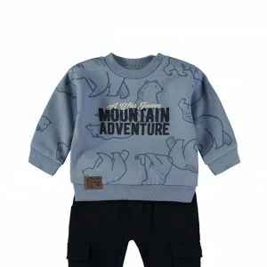 Chandal beb&eacute; algdod&oacute;n estampado