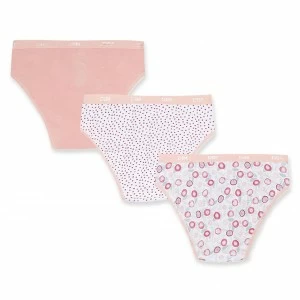 Braga bikini ni&ntilde;a pack x3 estampada algod&oacute;n
