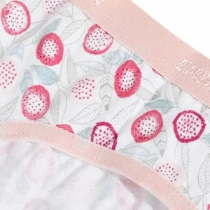 Braga bikini ni&ntilde;a pack x3 estampada algod&oacute;n