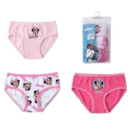 Braga ni&ntilde;a blister 3 unidades algod&oacute;n minnie