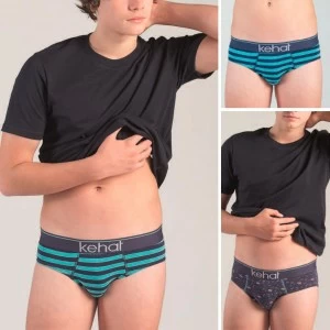 Slip ni&ntilde;o fantasia algod&oacute;n pack x2