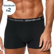 Boxer hombre blister x2 algod&oacute;n el&aacute;stico Day pack