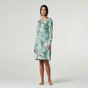 Camis&oacute;n largo mujer estampado floral