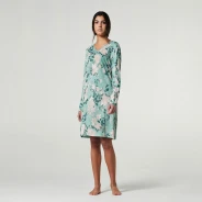 Camis&oacute;n largo mujer estampado floral