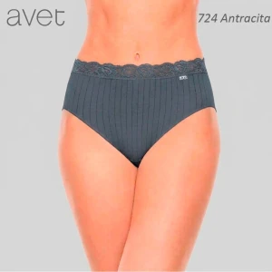Braga mujer algodon canale y cintura encaje