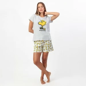 Pijama manga corta mujer Woodstocks